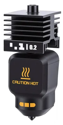 Hotend Kit für Lab P2S 3D-Drucker, 0,2 mm, gehärteter Stahl