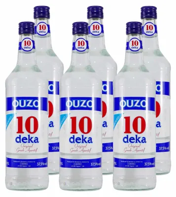 Produktbild von Ouzo Deka 10 - Original Grperitif (6 x 1,0L)