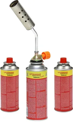 Produktbild von ROTHENBERGER Industrial Schrumpfbrenner KIT RS 220 mit 3 x Gas - 1500005519