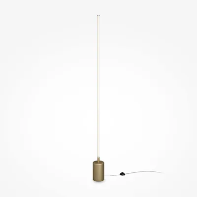 Image de Maytoni Lampadaire Flow Brass MOD147FL-L20BSK1