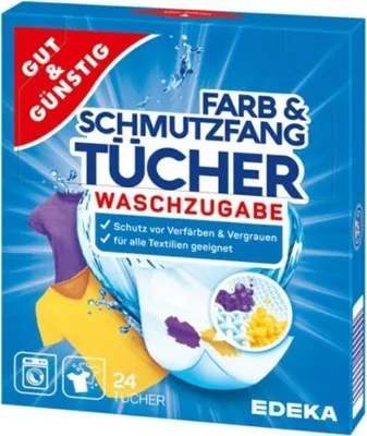 Immagine prodotto di GUT&GÜNSTIG 5403014009 GUT&GÜNSTIG Farb- und Schmutzfangtücher weiß 24 St.