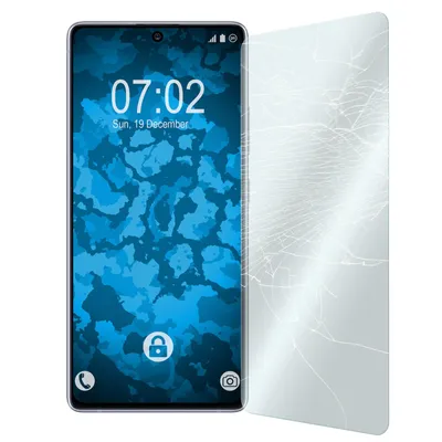 Produktbild von 3er-Pack PhoneNatic Glas-Folie klar  kompatibel mit Samsung Galaxy S10 Lite - Panzerglas für Galaxy S10 Lite