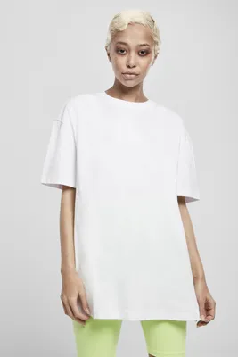 Produktbild von Urban Classics T-Shirt Damen Ladies Oversized Boyfriend Tee weiß L