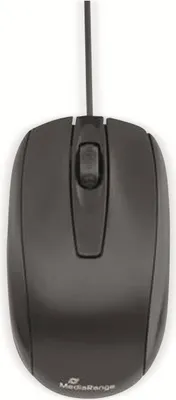 Zdjęcie produktu dla MediaRange MROS211, Oburęczny, Optyczny, USB Typu-A, 1000 DPI