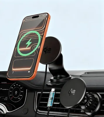 Magnetischer 25W Qi2.2 Autolader für iPhone & Samsung