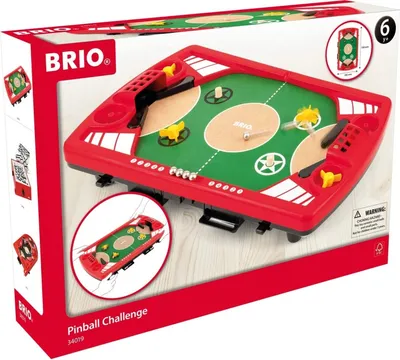 Obrázok produktu pre BRIO 34019, Pinballový stôl, Akékoľvek pohlavie, Zelená, Červená, 0,5 rok / roky, 99 rok / roky, CE, Grüner Punkt