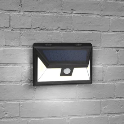 Obrázok produktu pre GLOBIZ Solárny reflektor s pohybovým senzorom - 3 COB LED