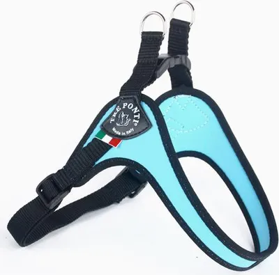 Produktbild von Tre Ponti RP260 Easy Fit Classic mit verstellbarem Bauchgurt, Click-Verschluss und schwarzem Rand hellblau
