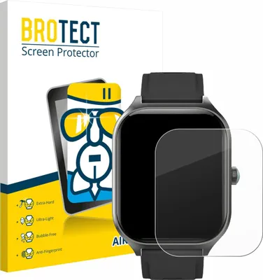 Produktbild von BROTECT Schutzglas für FORRLITE Smartwatch 2.01" Schutzfolie Panzer Folie Glas Display Schutz klar