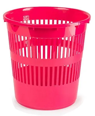 Produktbild von Plasticforte Abfalleimer - 10L - 28 cm - Kunststoff - rosa