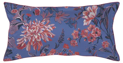 Produktbild von Curt Bauer Mako-Brokat-Damast-Kissenbezug einzeln Dessin 9031 JOHANNE Farbe winterside-1134 Größe 70x90 cm