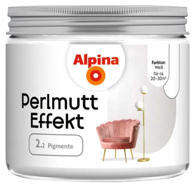 Produktbild von Alpina Effektfarbe Perlmutt Effekt Pulver 20g