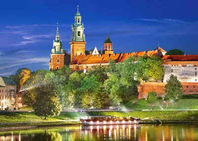 Produktbild von Castorland Wawel Castle by night Poland Puzzle 1000 C-103027-2