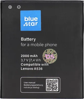 Immagine prodotto di Batteria Lenovo A536 2000mAh Li-Poly BS PREMIUM
