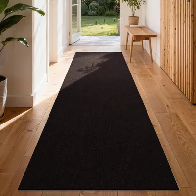 Productafbeelding van Antislip Tapijtloper, 240x60cm Vloerkleed Binnen, Bruin