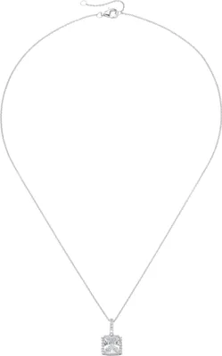 Produktbild von Kette Smart Jewel Anhänger m. Zirkonia, Silber 925/- Weiss 45 cm
