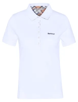 Image de Polo BARBOUR Portsdown Blanc/Hessian 36