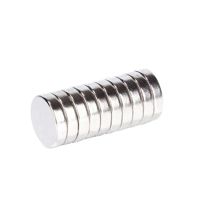 Zdjęcie produktu dla Magnes neodymowy z dyskiem 12 x 3 mm - 10 sztuk