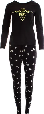 Produktbild von Damen Pyjama Schlafanzug 2-teilig mit Hose & Oberteil Five Minutes More-L