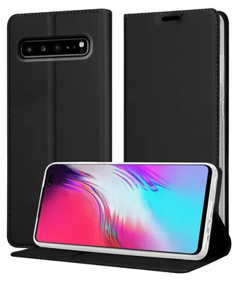 Obrázek produktu pro Pouzdro na mobilní telefon Cadorabo pro Samsung Galaxy S10 5G Protective Case in Black Cover Case Booklet