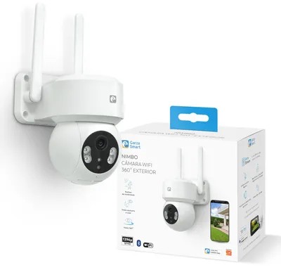 Immagine prodotto di Telecamera IP Wi-Fi intelligente a 360° per esterni, con visione notturna