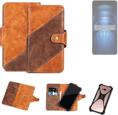 Produktbild von K-S-Trade Handyhülle Schutzhülle Bookstyle Case Wallet-Case kompatibel mit Vivo iQOO Neo9s Pro+ Cover Klapphülle Kantenschutz Smartphone