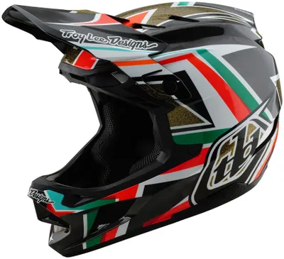 Produktbild von Troy Lee Designs D4 Carbon MIPS Helm, Frames, black/gold, XL | 60-61cm