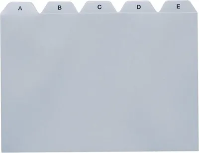 Zdjęcie produktu dla 7624 Leitregister PP - A5 albo, gatunek
