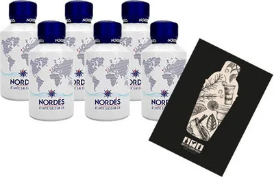 Produktbild von Nordes Gin Miniatur 6x 50ml (40% Vol) Atlantic Galician Gin Mini- [Enthält Sulfite]