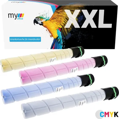 Produktbild von Toner für Konica Minolta "TN-324" My Office Bizhub C258 C308 C368, CMYK