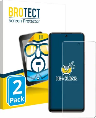 Produktbild von 2x Für Tecno Pova 7 Schutzfolie BROTECT Displayschutz Display Schutz Folie Klar Transparent