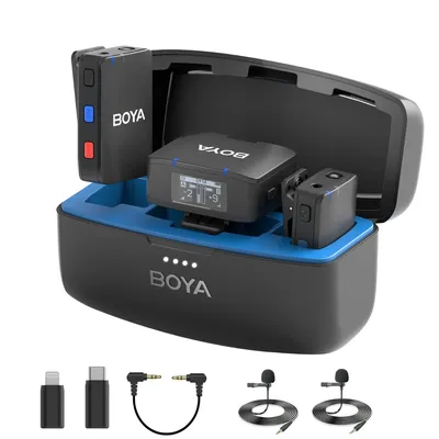 Immagine prodotto di Boya BOYA BOYAMIC | 2.4GHz Dual-Channel Wireless Microphone System