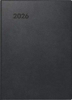Immagine prodotto di BRUNNEN 1073611906 Taschenkalender 10x14cm sw 1S/1T