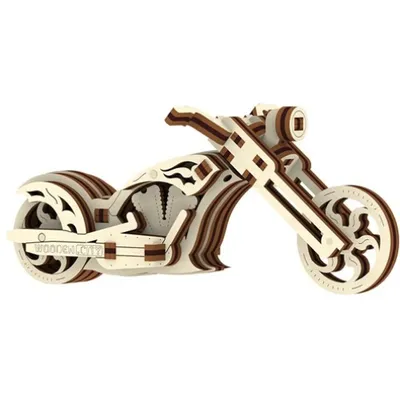 Image de Puzzle 3D en bois Hacheuse 10 cm