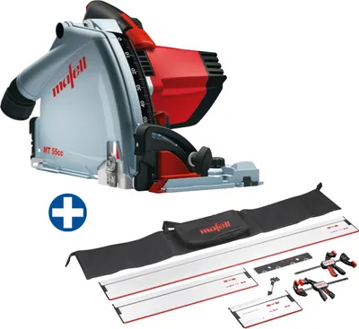 Produktbild von MAFELL MT 55 cc MidiMAX Tauchsäge Handkreissäge inkl Schienenset 160 + 80 cm