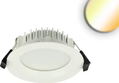 Produktbild von ISOLED LED Downlight blendungsreduziert, 18W, rund, DN145, CRI90, Colorswitch 3000/3500/4000K, dimmbar