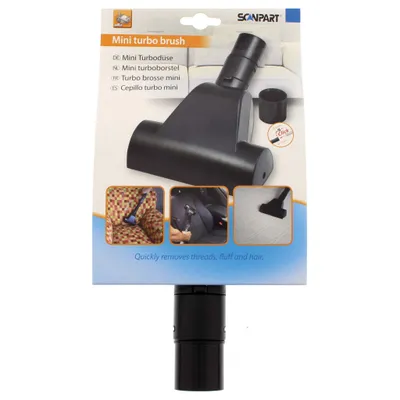 Zdjęcie produktu dla SCANPART 1190000101, Turboszczotka, Czarny, 3,2 cm, 160 mm, Pudełko, 1 szt.