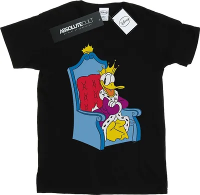 Produktbild von Disney - "Donald Duck King Donald" T-Shirt für Herren BI40586 (M) (Schwarz)