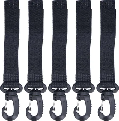 Produktbild von 5pcs Kinderwagen Organizer Hakenclip Praktische Haken zum Aufhängen von Wickeltaschen Geldbörse#01