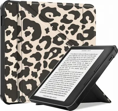 Produktbild von imoshion Design Klappbare Klapphülle Kobo Libra Colour - Leopard