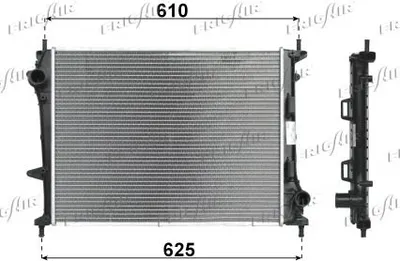 Produktbild von FRIGAIR 0104.3141 Kühler Wasserkühler Motorkühler für FIAT MULTIPLA (186)