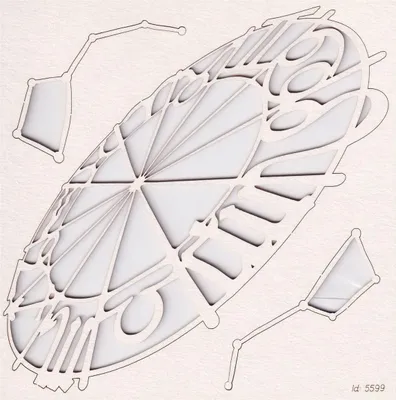 Produktbild von SCRAPINIEC Dekorpappe Die Cut Chipboard Dekoration Ornament, Sternzeichen Orsos