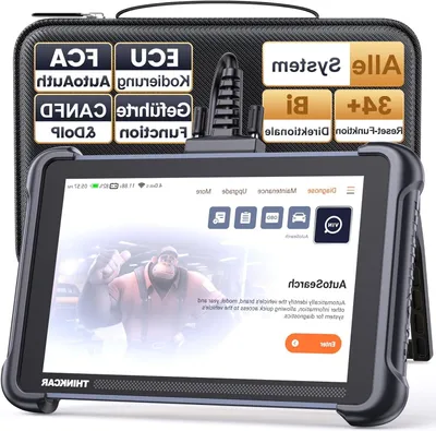 Obrázek produktu pro Diagnostický nástroj OBD2 – čtečka chybových kódů – diagnostické zařízení pro automobily – automobilový skener – 34 funkcí resetování