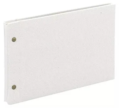 Imagen del producto de Álbum de fotos A5, color terracota blanco, formato horizontal