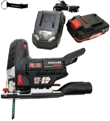 Produktbild von PARKSIDE PERFORMANCE® 20 V Akku-Stichsäge PSSPA 20-Li inkl. Akku (2 Ah) und Ladegerät (2,4 A)