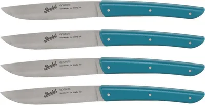 Produktbild von Berkel Steakmesser-Set 4-tlg. Color blu petrolio