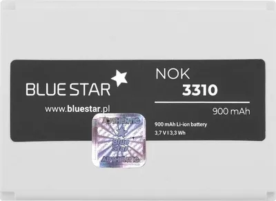 Produktbild von Bluestar Akku Ersatz kompatibel mit Nokia 5510 / 6810 / 6650 / 6800 900 mAh Austausch Batterie Handy Accu Nokia BLC-2