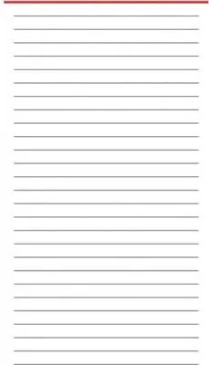 Produktbild von BSB Einlagen Timer A7 Notizen liniert 50 Blatt (02-0073)