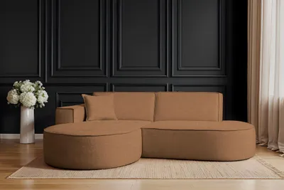 Produktbild von Kaiser Möbel Ecksofa Designer MODENA STUDIO stoff Artico Rust Links