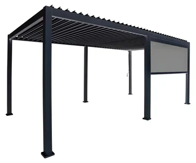 Produktbild von Sonnenrollo Mirador für 300 cm Seite anthrazit